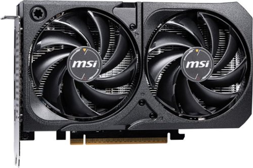 MSI NVIDIA GeForce RTX 5060 8G SHADOW 2X OC 8GB GDDR7 PCI Express Gen 5 Graphics Card - Black SHOP ONLINE