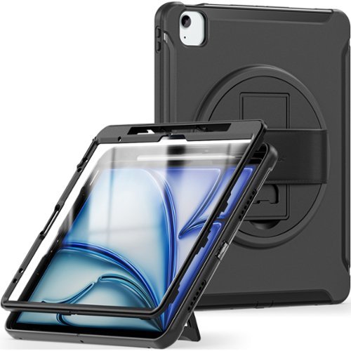 SaharaCase Raider Series Heavy-Duty Case with Hand Strap for Apple iPad Air 11 M3/M2  - Scorpion Black HOW TO BUY