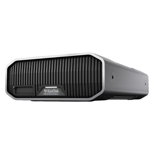 SanDisk Professional - 6TB G-DRIVE PROJECT Thunderbolt 3 External Hard Drive - Black-Front_Standard 