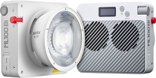 Godox - ML100R RGB Portable LED Light - Black