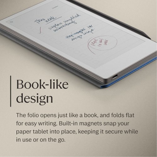 reMarkable Paper Pro Move - Mosaic weave Book Folio for your 7.3'' paper tablet - Cobalt WHERE TO BUY