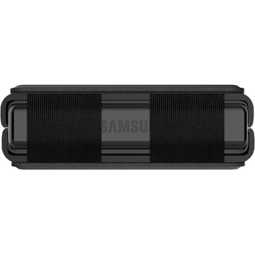 SaharaCase Leather Kickstand Case for Samsung Galaxy Z Flip5 - Black WORLDWIDE DELIVERY