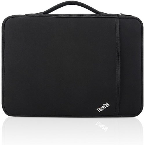 Lenovo - Carrying Case (Sleeve) for 14" Notebook - Dust Resistant Interior, Scratch Resistant Interior, Shock - Black-Front_Standard 