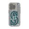 Keyscaper - MLB - Seattle Mariners Text Backdrop Clear iPhone Case - 16e - Multicolor-Front_Standard