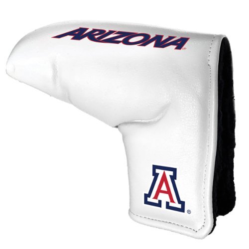 Team Golf - Arizona Wildcats Tour Blade Putter Cover - White-Front_Standard 