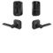 Yale - Assure Lock 2 Touch with Wi-Fi and Valdosta Lever - Black Suede-Front_Standard