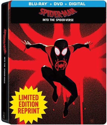  Spider-Man: Into the Spider-Verse [SteelBook] [Includes Digital Copy] [Blu-ray/DVD] [2018]