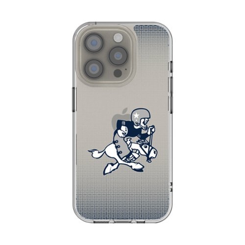 Keyscaper - NFL - Dallas Cowboys Linen Logo iPhone Clear Case - 13 mini - Multicolor-Front_Standard 