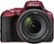 Nikon - D5500 DSLR Camera with AF-S DX NIKKOR 18-140mm f/3.5-5.6G ED VR Lens - Red-Front_Standard