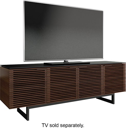  BDI - Corridor A/V Cabinet for Most Flat-Panel TVs Up to 85&quot; - Walnut