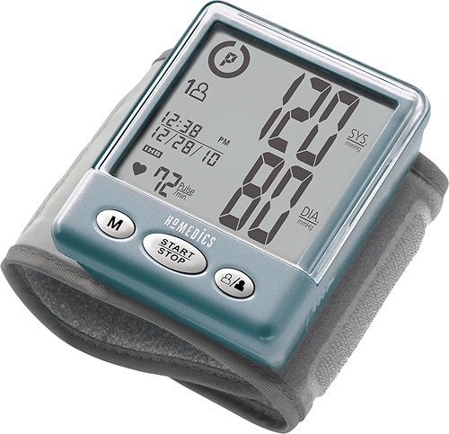 HoMedics - Automatic Wrist Blood Pressure Monitor - Green-Angle_Standard 