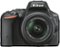 Nikon - D5500 DSLR Camera with AF-S DX NIKKOR 18-55mm f/3.5-5.6G VR II Lens - Black-Front_Standard