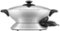 Breville - Hot Wok 6-Quart Electric Nonstick Wok - Stainless Steel-Front_Standard