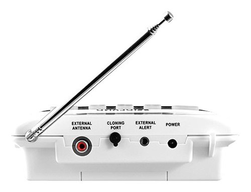 Midland All-Hazard Weather Band Radio - White WORLDWIDE DELIVERY