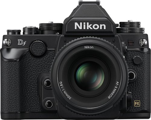  Nikon - 16.2 Megapixel Digital SLR Camera with Lens - 50 mm - Black