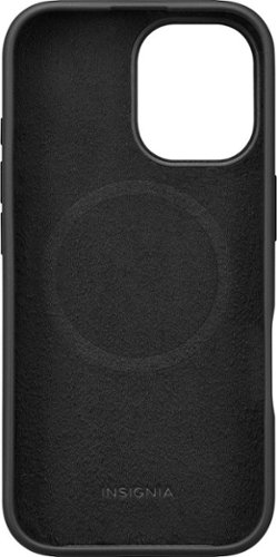 Insignia™ Silicone Case with MagSafe for Apple iPhone 17 - Black BUY IN MIDDLE EAST