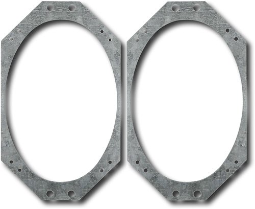  Metra - Speaker Adapters for Select Jeep Vehicles (2-Pack) - Silver