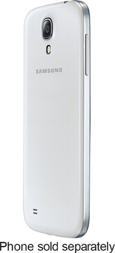  Wireless Charging Battery Cover for Samsung Galaxy S 4 Cell Phones - White