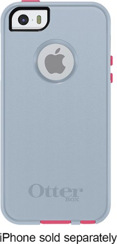  Otterbox - Commuter Series Case for Apple® iPhone® 5 and 5s - Wild Orchid (Blaze Pink/Powder Gray)