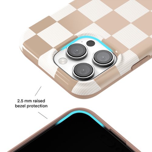 VELVET CAVIAR Magsafe Case for Apple iPhone 16 Pro Max - Checker Nude WORLDWIDE DELIVERY