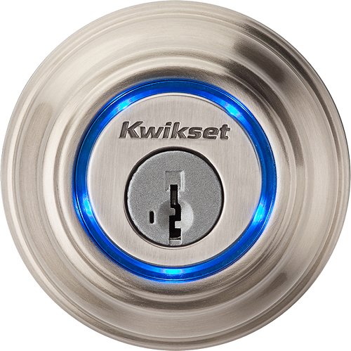  Kwikset - Kevo Bluetooth Deadbolt - Satin Nickel