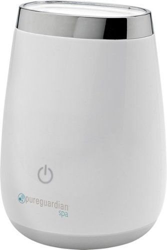  PureGuardian - Aromatherapy Essential Oil Diffuser with Touch Controls - White Crystal