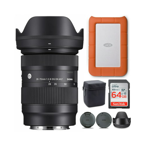 【rさん専用】【極美品】SIGMA 28-70mm F2.8 DG DN Sigma 28-70mm f/2.8 DG DN Contemporary Lens for Sony E 592965