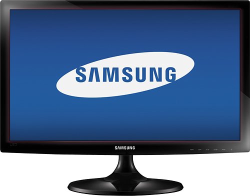  Samsung - 27&quot; LED HD Monitor - Translucent Red Gradation
