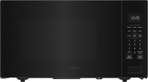 Whirlpool - 1.6 Cu. Ft. Countertop Microwave with Sensor Cooking - Black