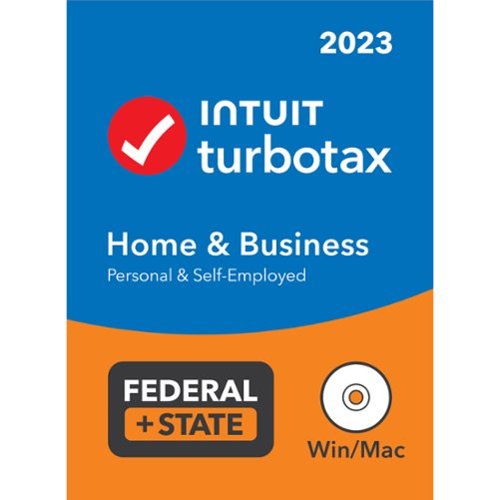  TurboTax - Home &amp; Business 2023 Federal + E-file &amp; State - Mac OS, Windows