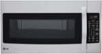 LG - 1.7 Cu. Ft. Convection Over-the-Range Microwave - Stainless steel - Front_Standard