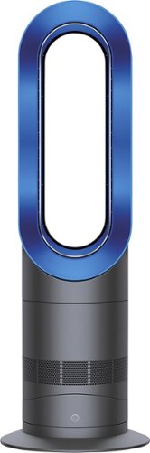  Dyson - AM09 Fan + Heater - Iron/Blue