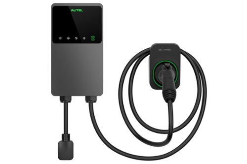 Autel - MaxiCharger J1722 Level 2 NEMA 14-50 Electric Vehicle (EV) Smart Charger - up to 40A - 25' - Dark Gray-Front_Standard 