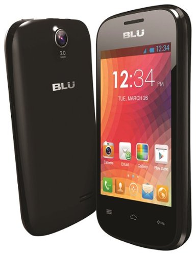  BLU - Dash Jr D140 Cell Phone (Unlocked) - Black