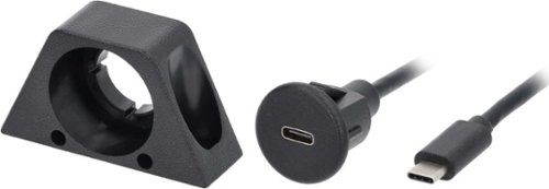 Metra 1' Male USB 4.0 Type-C to Female USB 4.0 Type-C Extension Cable - Black GLOBAL SHIPPING
