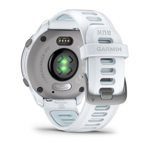 Garmin Forerunner 170 GPS Smartwatch 43 mm Fiber-Reinforced polymer - Whitestone/Cloud Blue - (2026) BUY ONLINE