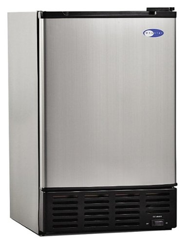  Whynter - 15&quot; 12-Lb. Built-In Icemaker - Stainless steel