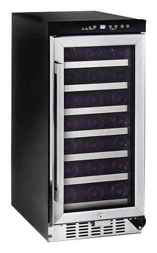 UPC 850956003002 product image for Whynter - 33-Bottle Wine Refrigerator - Stainless Steel | upcitemdb.com