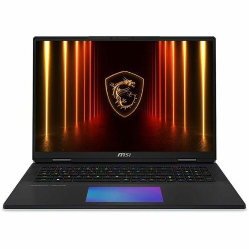 MSI - 18" Gaming Laptop 3840 x 2400 () - Intel Core Ultra 9 285HX with 96GB Memory - GeForce RTX 5080 - 4 TB SSD - Core Black, Black