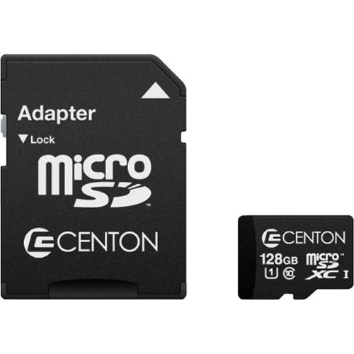 Centon - 128 GB Class 10/UHS-I (U1) microSDXC-Front_Standard 