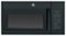 GE - 1.7 Cu. Ft. Over-the-Range Microwave - Black-Front_Standard
