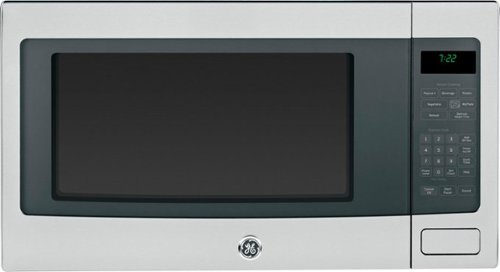  GE - Profile Series 2.2 Cu. Ft. Full-Size Microwave - Stainless steel