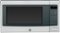 GE - Profile Series 2.2 Cu. Ft. Full-Size Microwave - Stainless steel-Front_Standard 