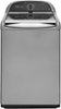 Whirlpool - Cabrio Platinum 4.8 Cu. Ft. 16-Cycle High-Efficiency Steam Top-Loading Washer-Front_Standard