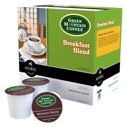  Keurig - Green Mountain Breakfast Blend K-Cup® Pods (108-Pack)