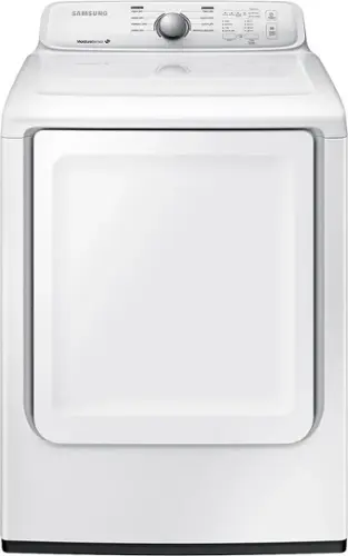 Front. Samsung - 7.2 Cu. Ft. Gas Dryer with 8 Cycles.