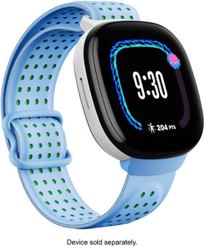 Fitbit Ace LTE - Courtside Active Band - Blue WORLDWIDE DELIVERY