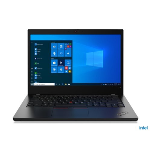 Lenovo - ThinkPad L14 Gen 2 14" Touch-Screen Laptop - Intel Core i5 - 8GB Memory - 256GB SSD - Black-Front_Standard 