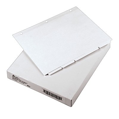 Avery - Write & Erase Paper Dividers, 5 Tabs, 36 Sets/Box - White-Front_Standard 