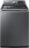 Samsung - activewash 5.2 Cu. Ft. 15-Cycle Steam Top-Loading Washer - Platinum-Front_Standard 